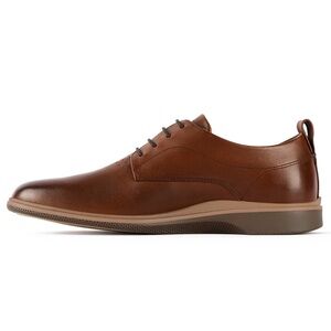 Amberjack Brown Leather Oxford Shoes